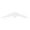 Ekena Millwork Archdale Architectural Grade PVC Gable Bracket, 36"W x 7 1/2"H x 2"D x 4"F, 5/12 Pitch GBP036X08X0204ARC00 - alternate 5